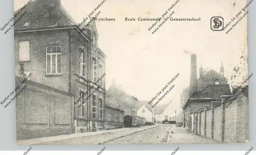 B 8953 HEUVELLAND - WIJTSCHATE, Gemeenteschool, 1917, deutsche Feldpost