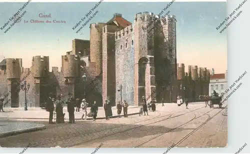 B 9000 GENT, Le Chateau des Comtes, deutsche Feldpost Div. Funkerabteilung