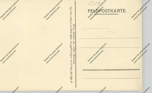B 8920 LANGEMARK - POELKAPELLE - SINT JULIAAN, Zerstörungen 1.Weltkrieg, Künstler-Karte