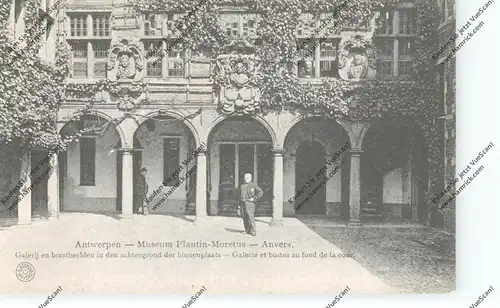 B 2000 ANTWERPEN, Museum Plantin-Moretus, Binnenplaats