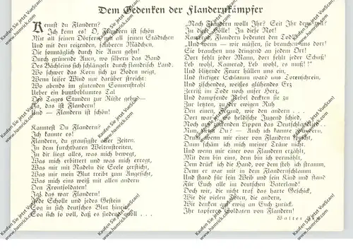 B 8920 LANGEMARK - POELKAPELLE, Langemarck-Spende, "Dem Gedenken der Flandernkämpfer"