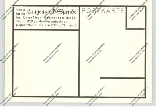 B 8920 LANGEMARK - POELKAPELLE, Langemarck-Spende, "Dem Gedenken der Flandernkämpfer"