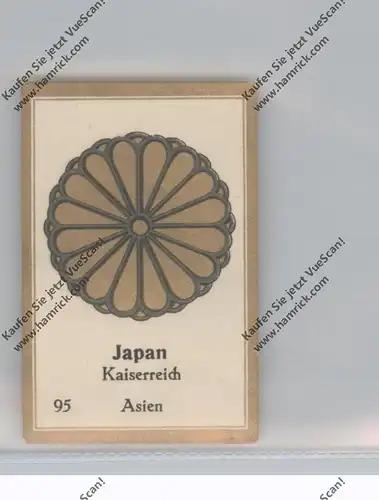 JAPAN / NIPPON, Staatswappen, Abdullah Vignette / Cinderella