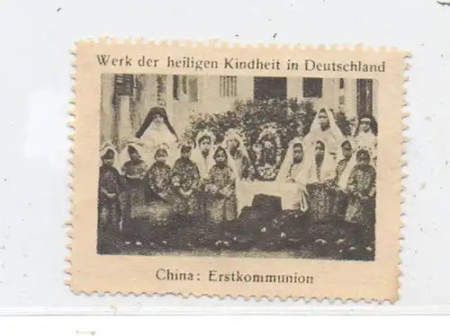 CHINA, Erstkommunion, Christian Life, Vignette / Cinderella, Mission