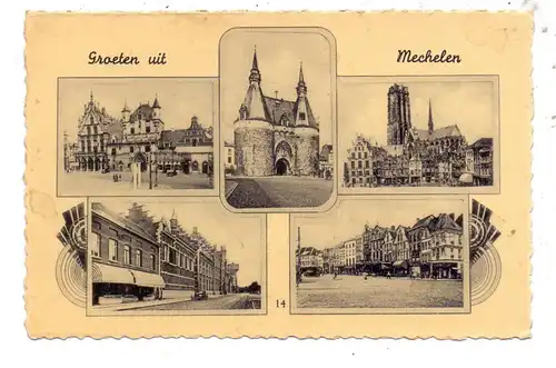 B 2800 MECHELEN, Groeten uit