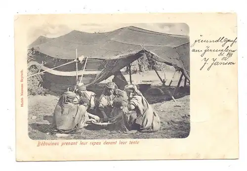 PALESTINA - Bedouines 1902
