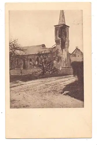 B 5000 NAMUR - BONINNE, Zerstörungen 1. Weltkrieg, Kirche