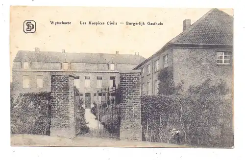 B 8953 HEUVELLAND - WIJTSCHATE, Burgerlijk Gasthuis, 1917, deutsche Feldpost