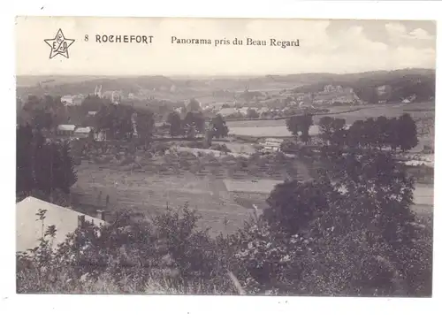 B 5580 ROCHEFORT, Panorama pris de Beau Regard