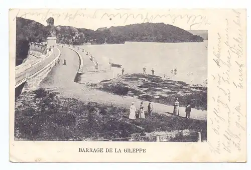 B 4700 EUPEN, Gileppe Talsperre, 1900