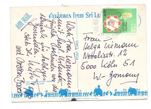 SRI LANKA / CEYLON, Elephant