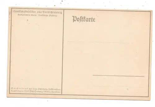 DK 6100 HADERSLEV - ASTRUP / HADERSLEBEN - AASTRUP, Dorfkirche, Künstler-Karte, 1920