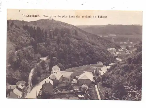 B 5540 HASTIERE - LAVAUX, Vue prise de plus haut des rochers de  Tahaut, 191...