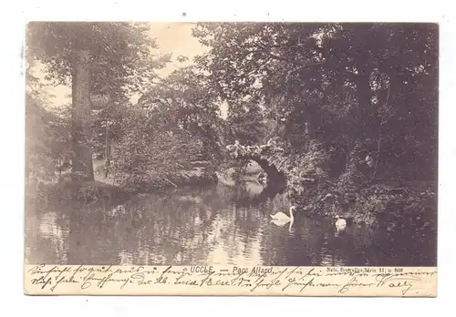 B 1180 BRUSSEL - UKKEL / UCCLE, Parc Allard, NELS, Brux. Serie 11, No. 808