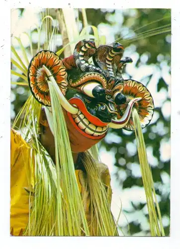 SRI LANKA / CEYLON - Devil Dance Mak Dancer / Ethnic / Völkerkunde