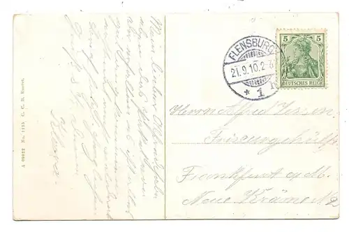 DK 6200 AABENRAA, RUNDE-MÖLLE, 1910