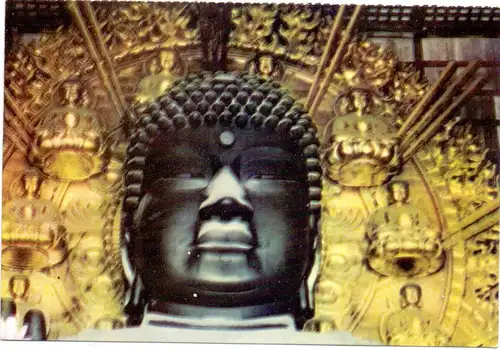 NIPPON / JAPAN - NARA, "DAIBUTSU", Riesen Buddha / Buda / Bouddha
