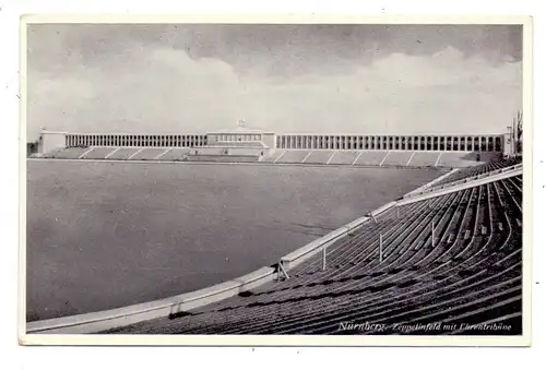 NÜRNBERG - Zeppelinfeld, Ehrentribüne, Reichsparteitags-Gelände, Verlag: Hunsinger - Nürnberg