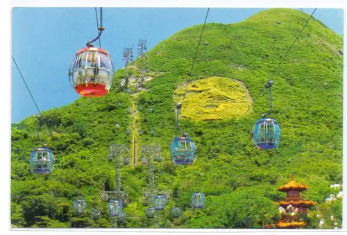 HONGKONG - Ocean Park, cable car