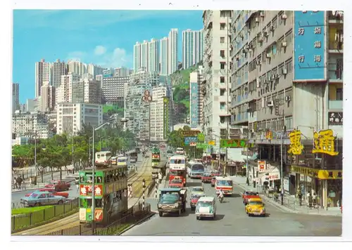 HONGKONG - Causeway Road, Tram