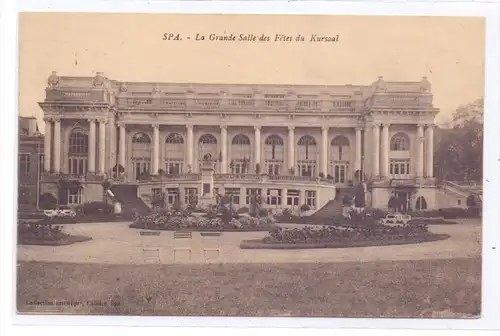 B 4900 SPA, Le Grand Salle des Fetes du Kursaal