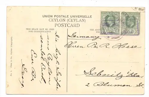 SRI LANKA / CEYLON - COLOMBO, Breakwater during Monsoon, 1907