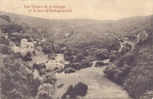 B 4837 GILEPPE - Talsperre und Herzogswald, 1911