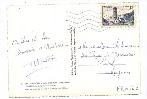 ANDORRA - Valle d´Envalira, 195..