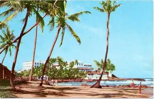 SRI LANKA / CEYLON - Mount Lavinia Hotel & Beach, 1961