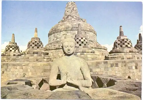 INDONESIA / INDONESIEN - BOROBUDUR - Buddha Statue
