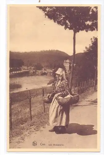 B 4970 STAVELOT - COO, Ardenner Tracht