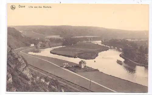 B 5000 NAMUR - DAVE, L'Ile sur des Rochers