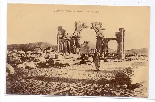 SYRIEN / SYRIA - PALMIRA / PALMYRE, Vue des Ruines