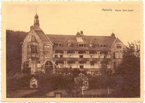 B 4960 MALMEDY, Hopital Saint-Joseph