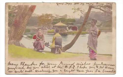 JAPAN / NIPPON - GEISHA, 1905, color