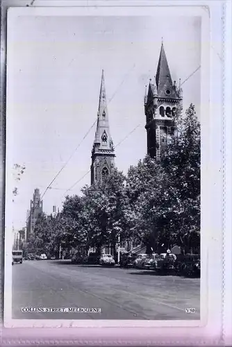 AUSTRALIA / AUSTRALIEN, MELBOURNE, VICTORIA, Collins Street, 1953