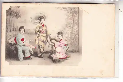 JAPAN / NIPPON, GEISHA, early card, undivided back