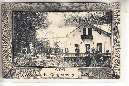 B 4900 SPA, Restaurant La Geronstere, 1907