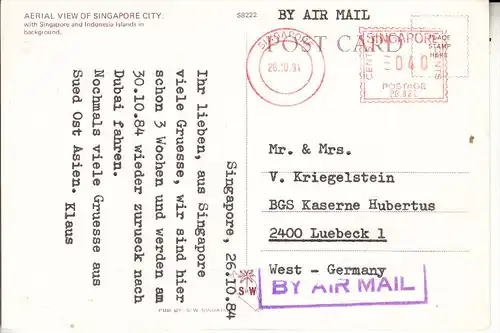 SINGAPORE / SINGAPUR, Aerial View