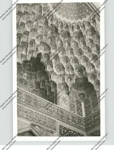 IRAN / PERSIEN - ISFAHAN, Mosque, Innenansicht, Photo-AK