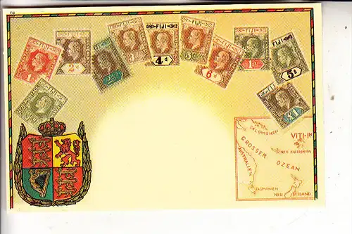 FIJI, early stamps of Fiji, REPRO