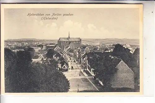 DK 6100 HADERSLEV / HADERSLEBEN, v. Norden gesehen, Trenkler-Leipzig