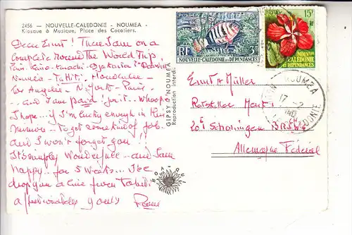 NOUVELLE CALEDONIE / NEU KALEDONIEN - NOUMEA, Kiosque a Musique, Place de Cocotiers