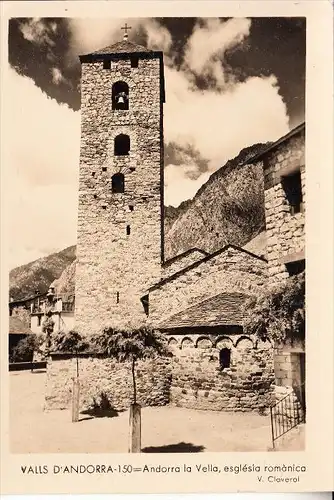 ANDORRA. Andorra la Vella, eglesia romanica