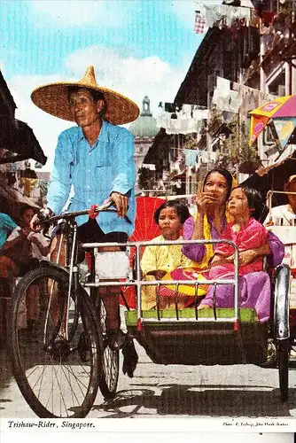 SINGAPORE / SINGAPUR, Trishaw Rider