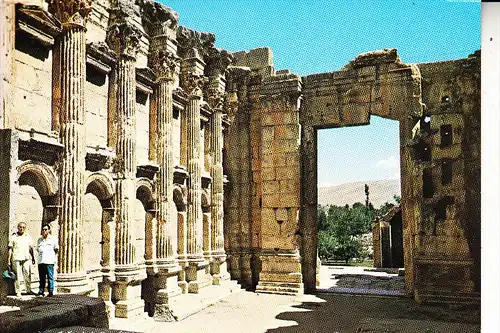 LIBANON - BAALBECK, Bacchus Temple
