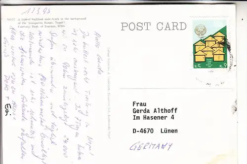 NEPAL - Annapura Range, 1993