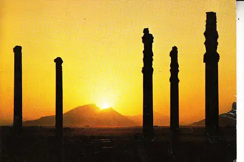 IRAN / PERSIEN - PERSEPOLIS, Sunset view