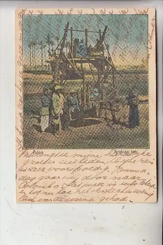 YEMEN - ADEN, Arabian fair,1902, Schiffspost: Ostasiatische Linie & franz. Paqueboat Linie