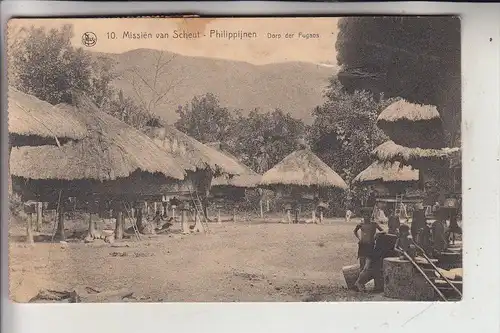 PHILIPPINEN, Fuagos - Dorf, 1924,  Völkerkunde / Ethnic